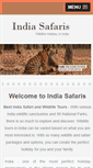 Mobile Screenshot of india-safaris.com